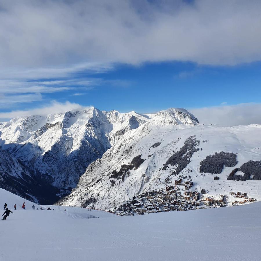 Appartement Cosy 4 Personnes - Charme Et Confort Au Pied Des Pistes レ・デュー・アルプ エクステリア 写真